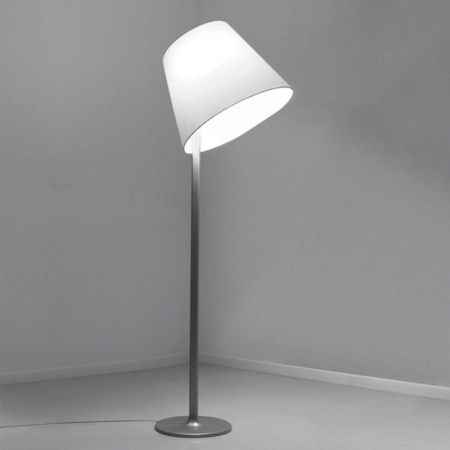 Artemide – stojací lampa Melampo šedá