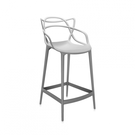 Barová židle Masters Stool šedá, Kartell