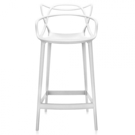 Barová židle Masters Stool bílá, Kartell