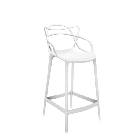 Barová židle Masters Stool bílá, Kartell