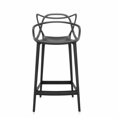 Barová židle Masters Stool výška 99 cm černá, Kartell