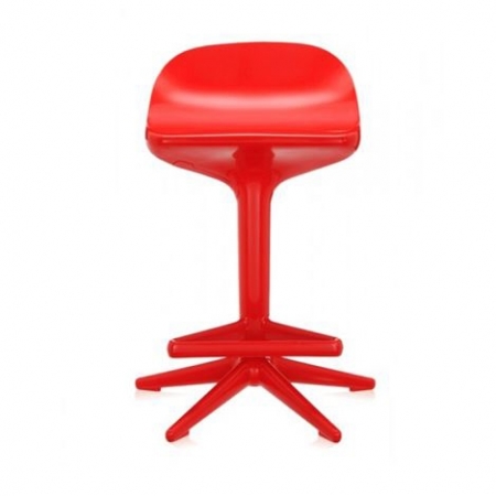 Barová židle Spoon červená, Kartell