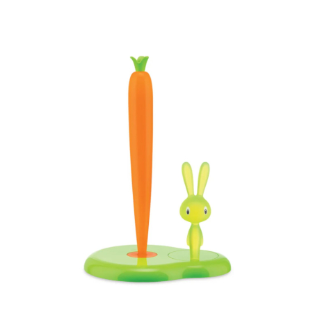 Držák kuchyňských utěrek Bunny & Carrot ASG42/H GR, Alessi