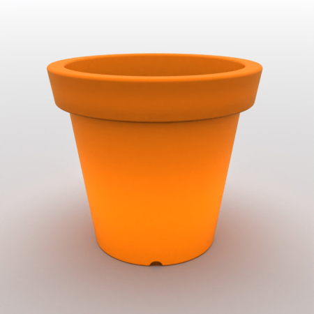 Květináč BLOOM Pot 90, 100 svítící oranžový, Bloom