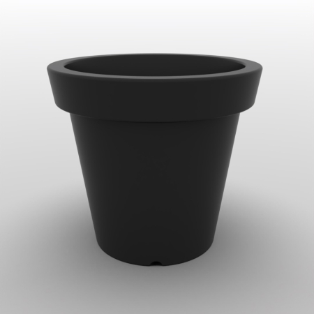 Květináč BLOOM Pot 90, 125 černý, Bloom