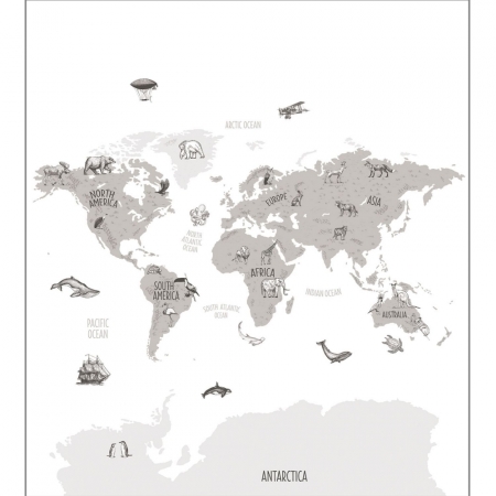 Panel Our Planet World map 10203 99 18,Caselio