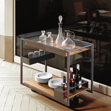 Servírovací stolek Mojito Wood, Cattelan Italia