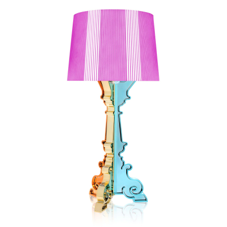Stolní lampa Bourgie vicebarevná růžová, Kartell
