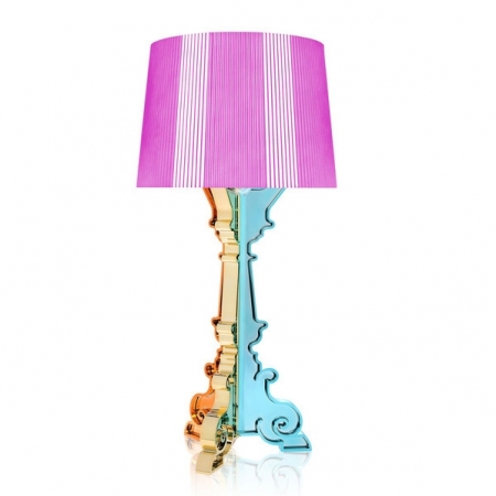 Stolní lampa Bourgie vicebarevná růžová, Kartell