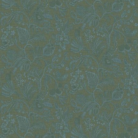 Tapeta Broderies Pastel 7696 10 18 smaragdová, Casamance