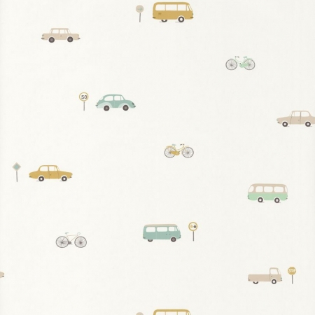 Tapeta Happy Dreams Vintage cars 8277 73 17,  Casadeco