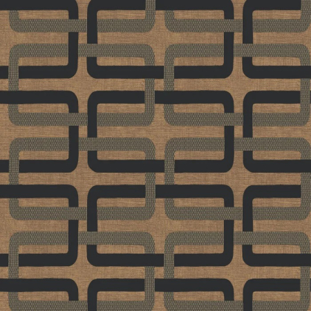 Tapeta Tressora Matjara 7693 31 60 černá, Casamance