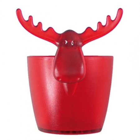 Závěsná mini taška Rudolf transp. červená - skladem, Koziol