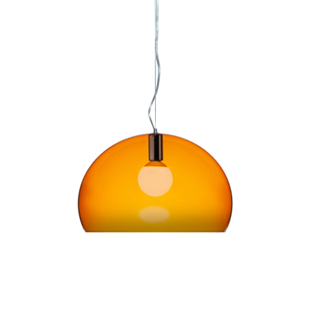 Závěsné svítidlo big Fly transparentní oranžová, Kartell