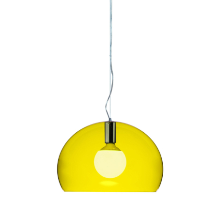 Závěsné svítidlo Fly transparentní žlutá, Kartell